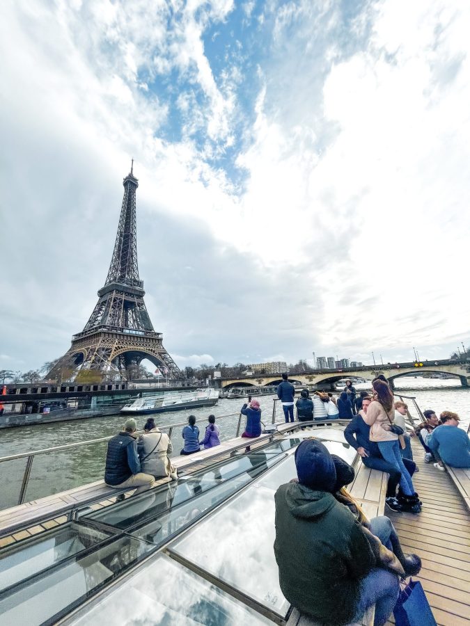 Bootsfahrt auf der Seine